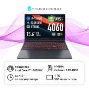 Изображение товара Ноутбук игровой Thunderobot Gravity 15 Pro/15.6"/Core i7 13650HX/32/1TB/RTX 4060/Win/Grey (JT009Y00FRU)