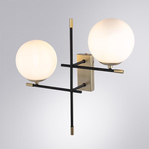 Изображение товара Светильник настенный Arte Lamp ARKAB A2225AP-2BK