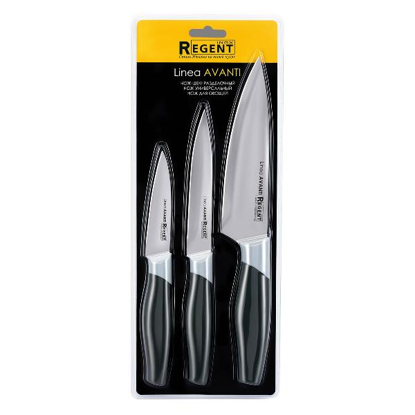 Изображение товара Набор кухонных ножей 3 предмета REGENT inox AVANTI