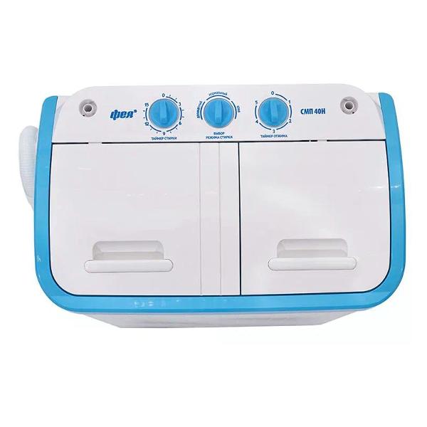 Изображение товара Активаторная стиральная машина Фея СМП 40Н бело-голубая