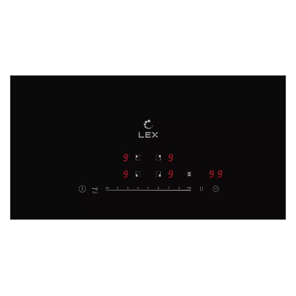 Изображение товара Встраиваемая индукционная панель независимая LEX EVI 641A BL