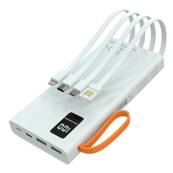 Внешний аккумулятор More Choice PB22-10 10000mAh белый