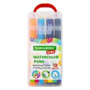 Изображение товара Набор фломастеров Brauberg Kids 12цв (152187)