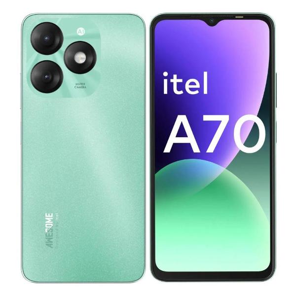 Смартфон Itel A70 4/256GB Зеленый