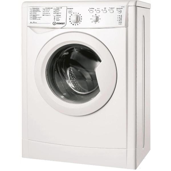 Стиральная машина узкая Indesit IWUB 4105 (CIS)