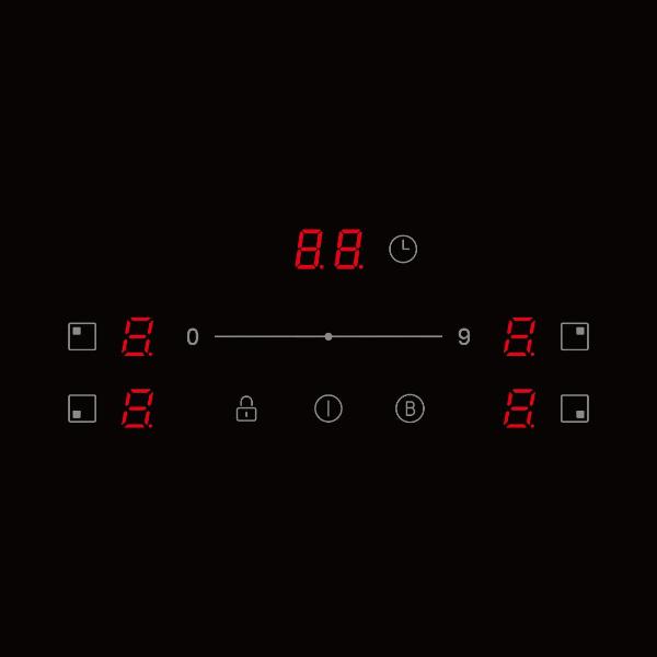 Изображение товара Встраиваемая индукционная панель независимая Midea MIH64701F