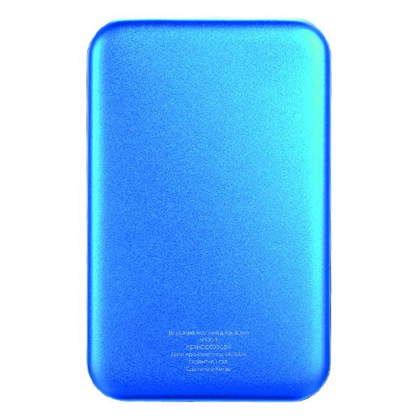 Изображение товара Внешний жесткий диск 2.5" Atom 500GB USB3.2 AEXHDD500GBL синий