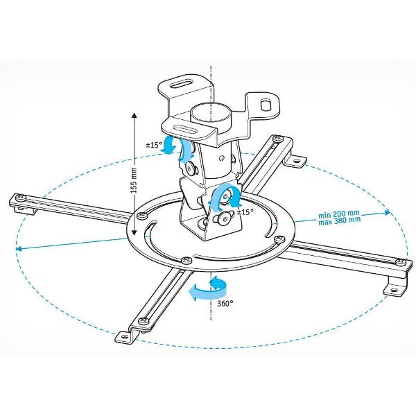 Изображение товара Кронштейн Holder PR-103-B