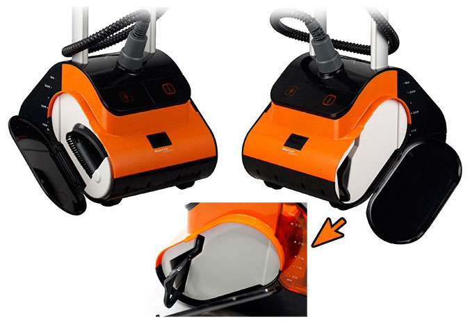 Изображение товара Отпариватель Mie Deluxe Black/Orange