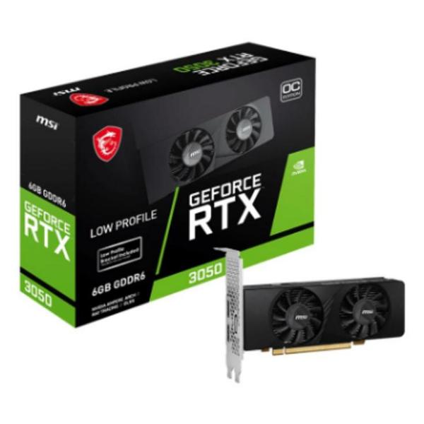 Видеокарта MSI NVIDIA GeForce RTX 3050 LP 6G OC