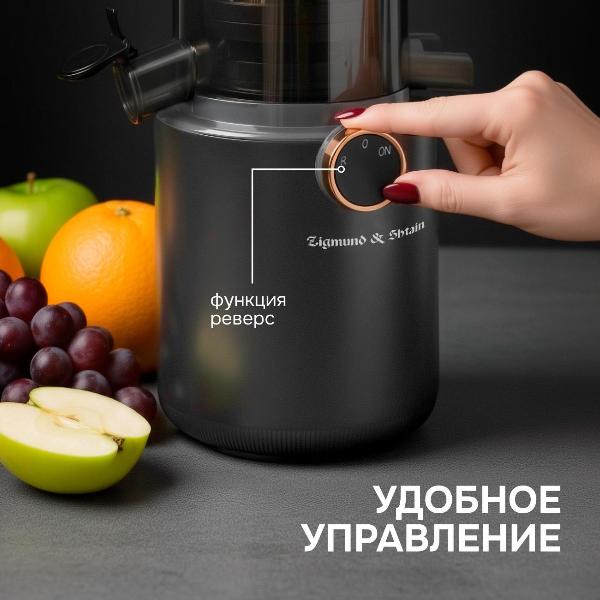 Изображение товара Соковыжималка шнековая Zigmund & Shtain ESJ-771