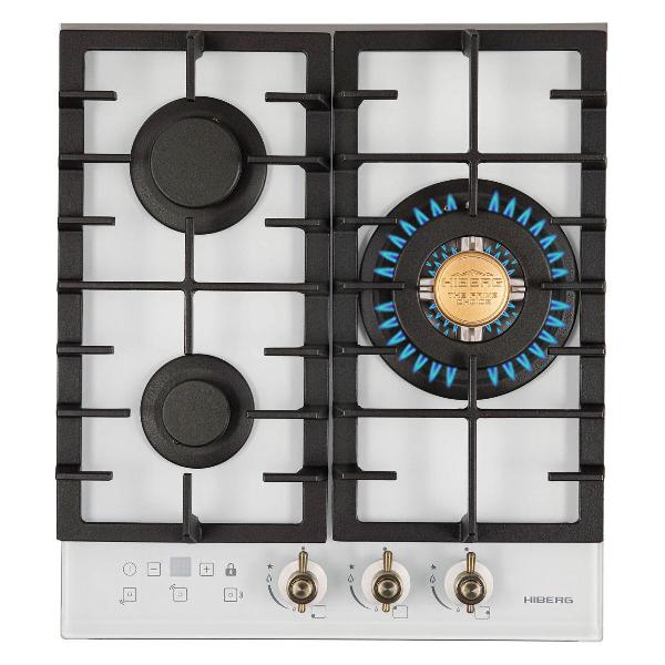 Изображение товара Встраиваемая газовая панель независимая Hiberg VM 4535 W