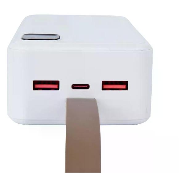 Изображение товара Внешний аккумулятор Perfeo Droid 30000мАч белый