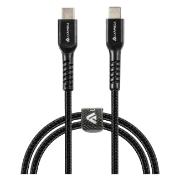 Изображение товара Кабель LYAMBDA Lightning - USB C 0.5 м LCL05-BK черный