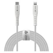 Изображение товара Кабель LYAMBDA Lightning - USB C 2.5 м LCL25-WH белый