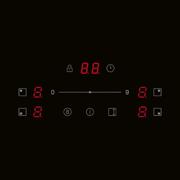 Изображение товара Встраиваемая индукционная панель независимая Midea MIH65781SB
