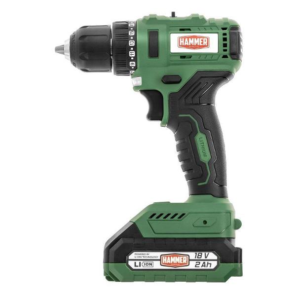 Изображение товара Шуруповерт аккумуляторный Hammer ACD18BLC