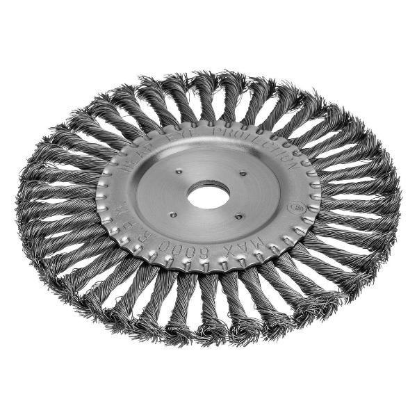 Изображение товара Щетка для УШМ Сибртех плоская, 200 мм серая