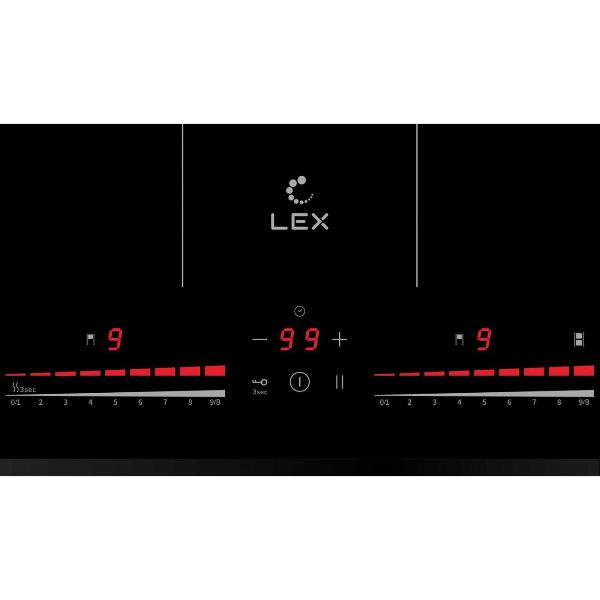 Изображение товара Встраиваемая индукционная панель независимая LEX EVI 641C BL