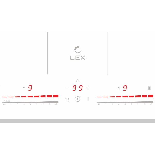 Изображение товара Встраиваемая индукционная панель независимая LEX EVI 641C WH