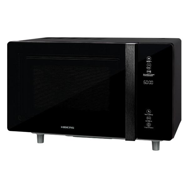 Микроволновая печь с грилем Hiberg VM-4588 B черная