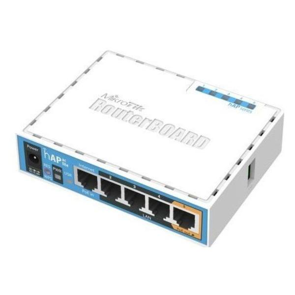 Изображение товара WI-FI роутер Mikrotik hAP AC lite