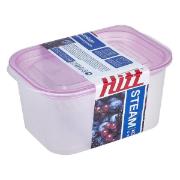 Изображение товара Контейнер для продуктов Hitt 1,25л c крышкой и паровыпуском