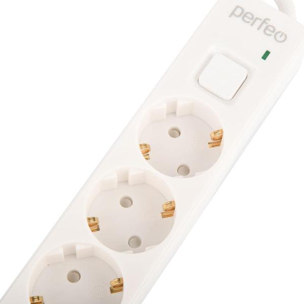 Изображение товара Сетевой фильтр Perfeo Real Stream 1.8м белый