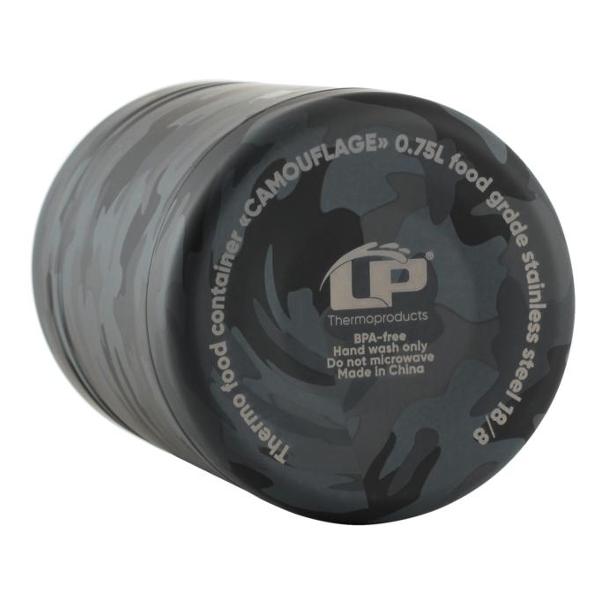 Изображение товара Термос LP CAMOUFLAGE 0.75 л черный