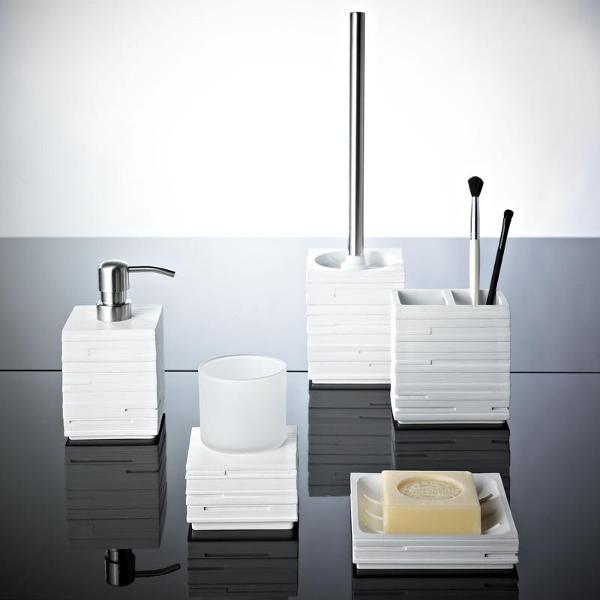 Изображение товара Дозатор для жидкого мыла RIDDER Brick белый