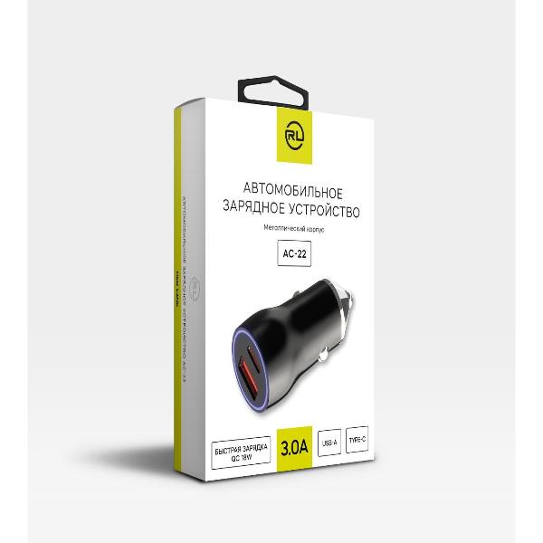 Изображение товара Автомобильное зарядное устройство Red Line AC-22