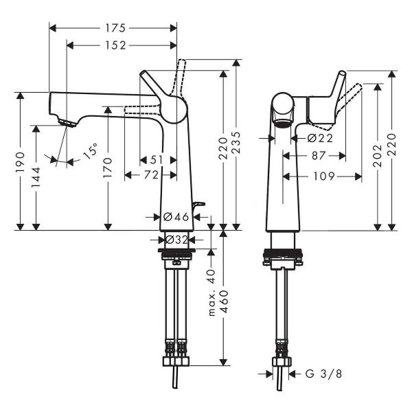 Изображение товара Смеситель Hansgrohe 72113000