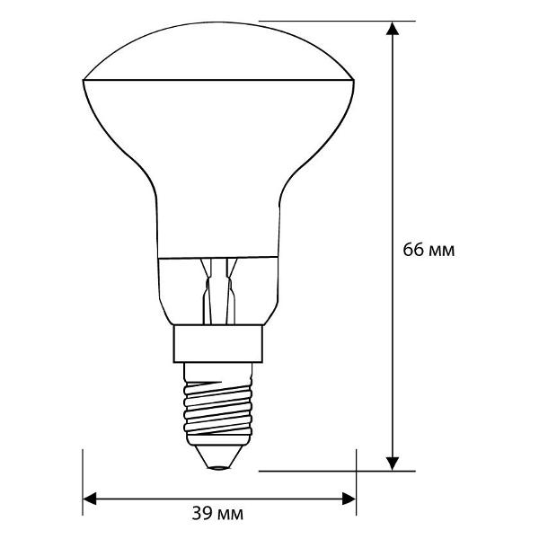 Изображение товара Лампа Camelion 30/R39/FR/E14 (10 шт.)