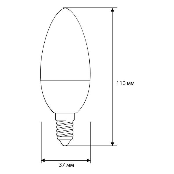 Изображение товара Лампа Camelion LED12-C35/845/E14 (10 шт.)