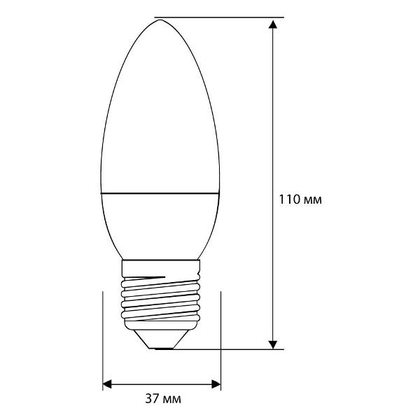 Изображение товара Лампа Camelion LED12-C35/845/E27 (10 шт.)