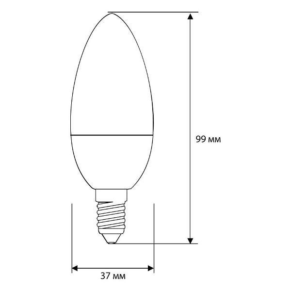 Изображение товара Лампа Camelion LED7-C35/845/E14 (10 шт.)