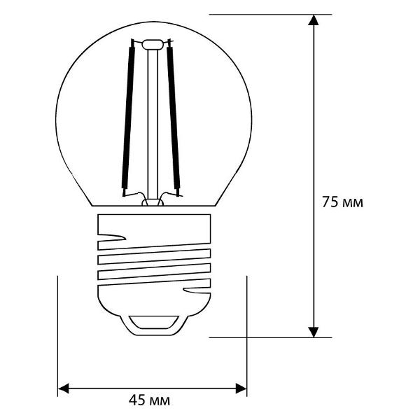 Изображение товара Лампа Camelion LED12-G45-FL/830/E27 (10 шт.)