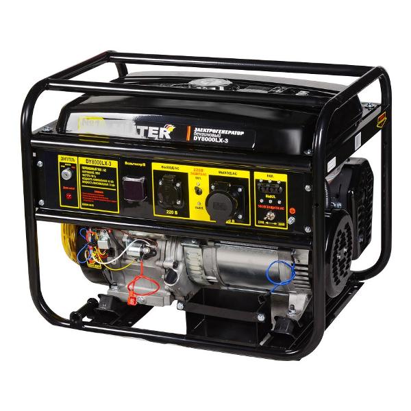 Изображение товара Генератор бензиновый Huter DY8000LX-3