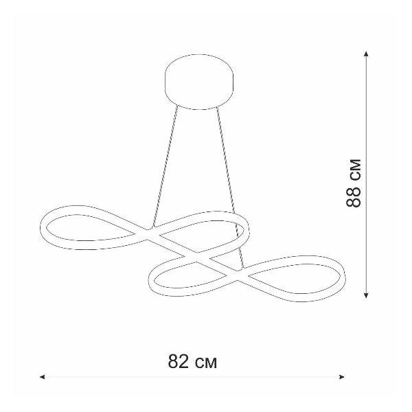 Изображение товара Люстра Vitaluce V4649-1/1S