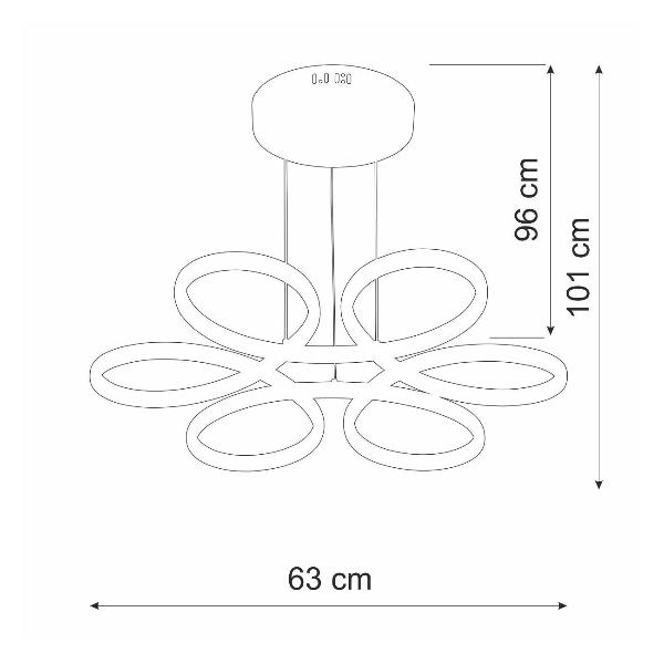 Изображение товара Люстра Vitaluce V4618-0/6S