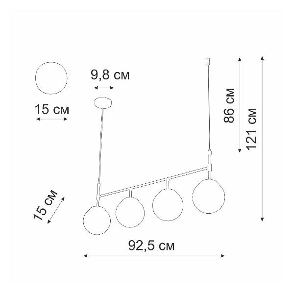 Изображение товара Люстра Vitaluce V46920-8/4S