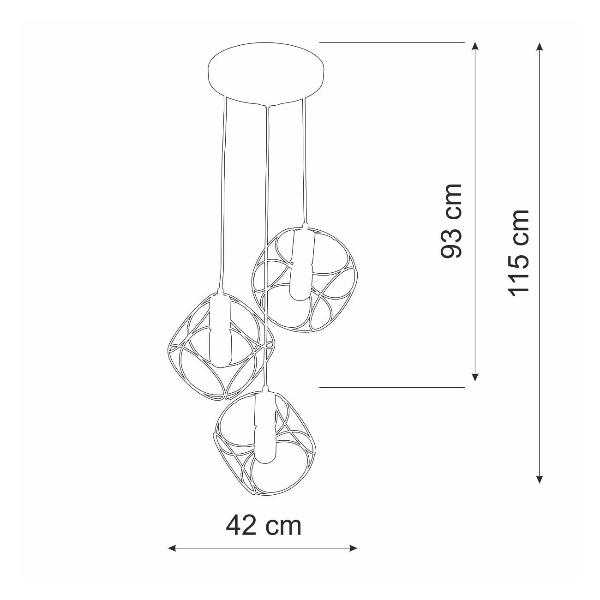 Изображение товара Люстра Vitaluce V4970/3S