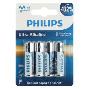 Изображение товара Батарея Philips LR6E4B/51 4 шт