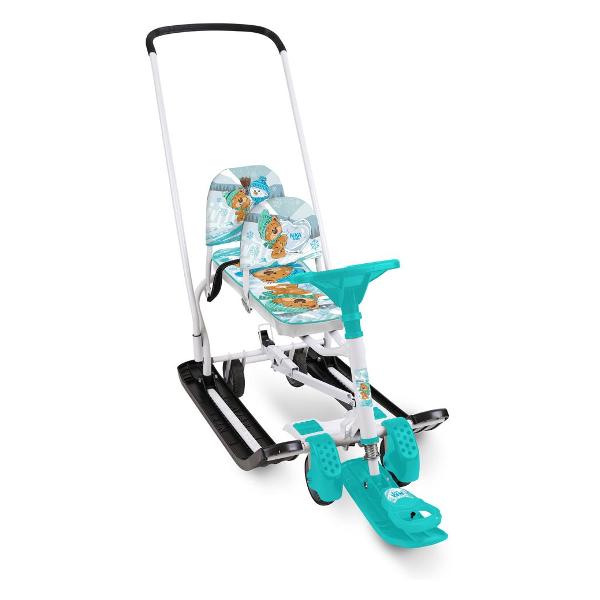 Изображение товара Снегокат Nika Тимка спорт 6Д" ТС6Д с забавными медвежатами