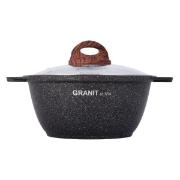 Изображение товара Кастрюля Kukmara Granit ultra, 2 л со стеклянной крышкой