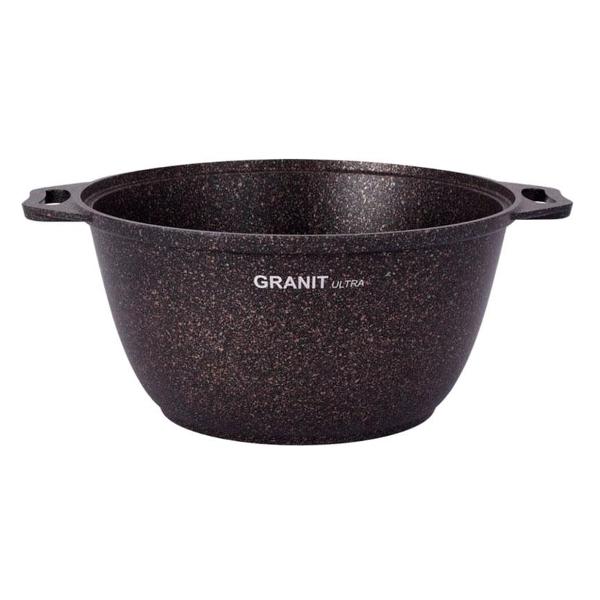 Изображение товара Кастрюля Kukmara Granit ultra, 4 л со стеклянной крышкой