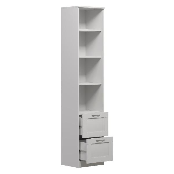 Изображение товара Стеллаж Гуд Лакк Сириус 39х190 см белый