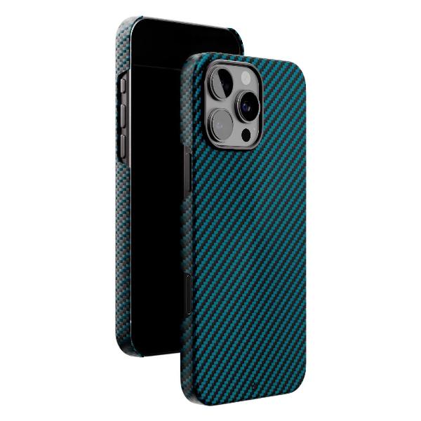 Изображение товара Чехол vlp Aramid Case Magsafe для iPhone 16 Pro Max синий