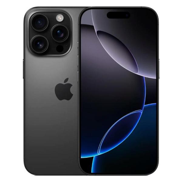 Смартфон Apple iPhone 16 Pro 512GB nanoSim/eSim Black Titanium