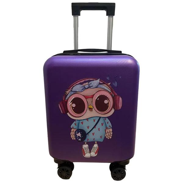 Изображение товара Чемодан Lats 16" Сова фиолетовый (арт. 678)